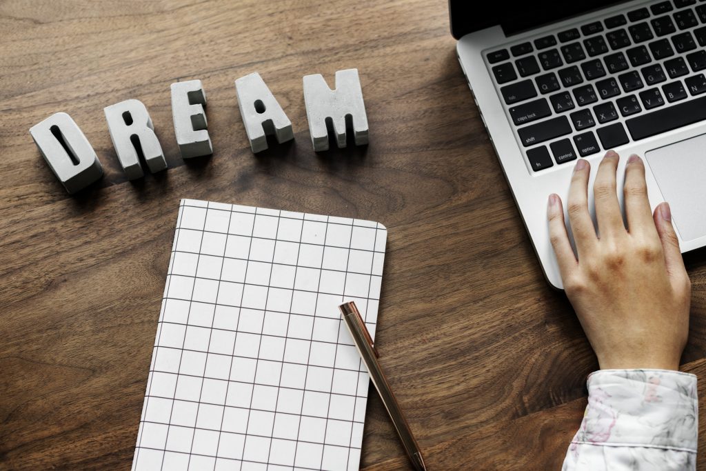 Image of the word dream