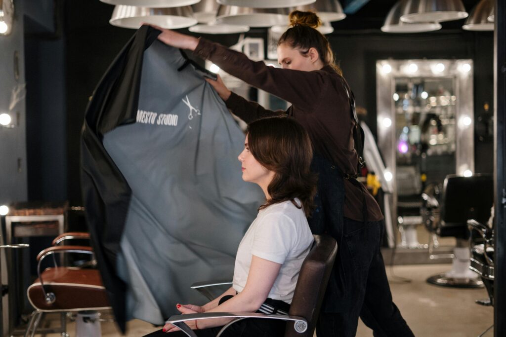 modern salon interior design